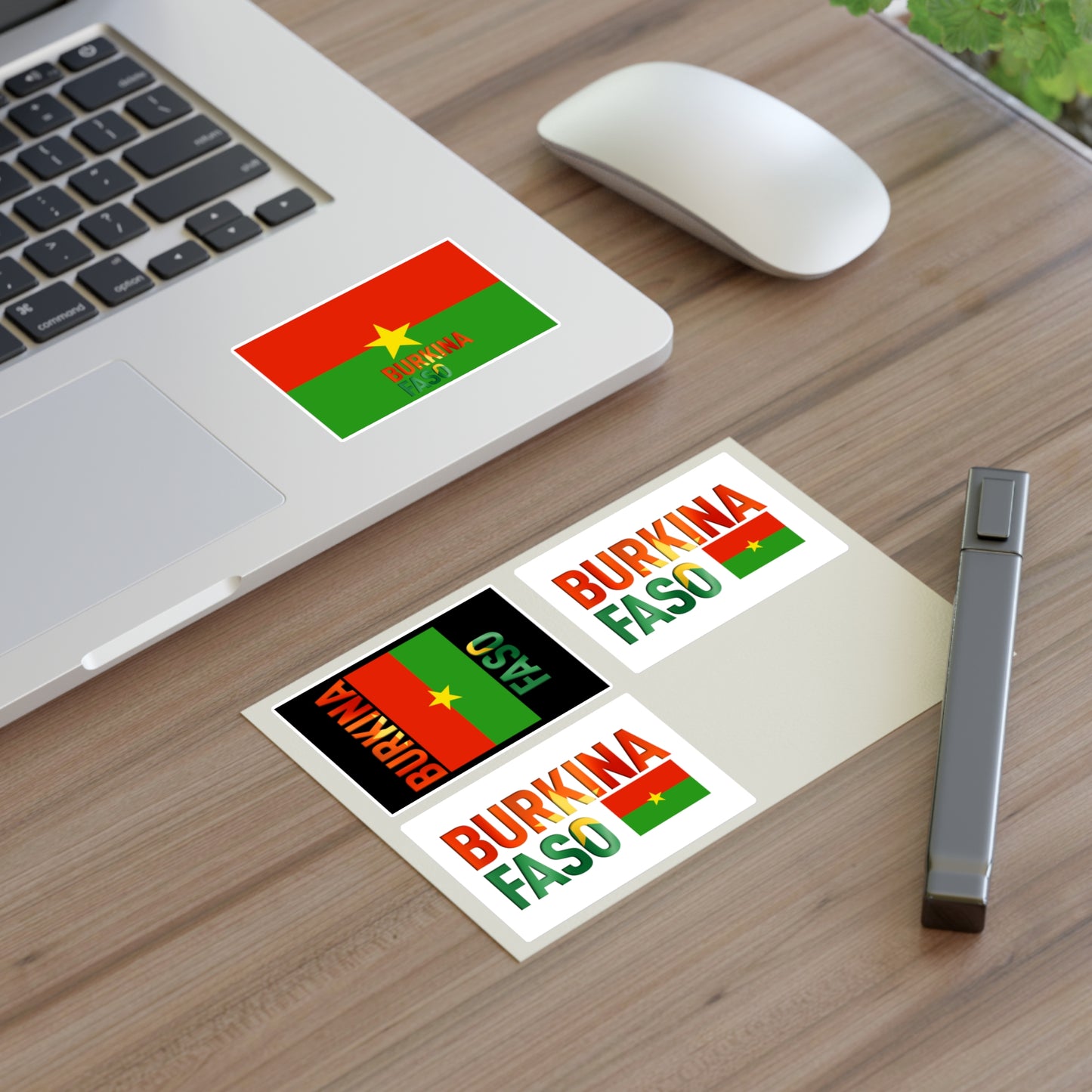 Burkina Faso Sticker Sheets | Vibrant National Flag Decals, Travel Journal Stickers, Home Decor, Gifts for Travelers, Cultural Pride