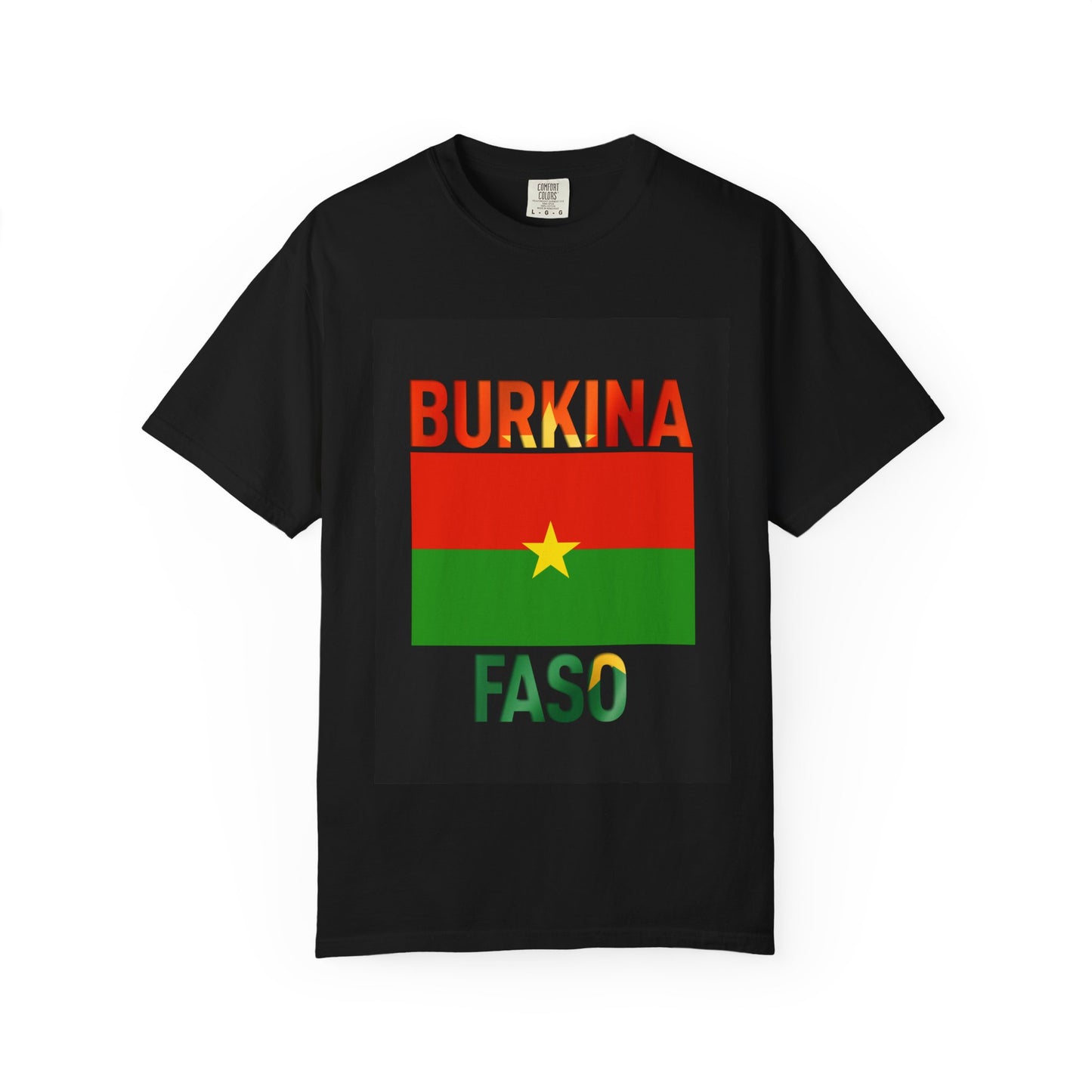 Burkina Faso Flag Unisex T-Shirt | Cozy Pride Apparel, Perfect for Travelers, Souvenir Shirt, Cultural Gift
