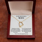 To My Beautiful Wife - Fate - Forever Love Necklace