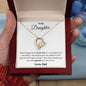 To My Daughter - One Thing - Forever Love Necklace