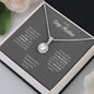 To My Step Mother - Love - Eternal Hope Necklace