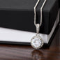To My Loving Step Mother - Always - Eternal Hope Necklace