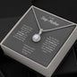 To My Step Mother - Love - Eternal Hope Necklace
