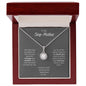 To My Step Mother - Love - Eternal Hope Necklace