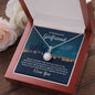 To My Beautiful Girlfriend - Hand In Hand - Eternal Hope Necklace