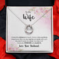 To My Wife - On My Mind - Lucky In Love Necklace