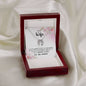 To My Wife - On My Mind - Lucky In Love Necklace