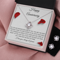 Happy Anniversary - Precious - Love Knot Earring & Necklace Set