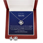 To The Best Mom - Friend - Love Knot Earring & Necklace Set