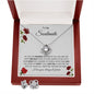 To My Soulmate - Precious - Love Knot Earring & Necklace Set
