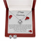 Happy Anniversary - Precious - Love Knot Earring & Necklace Set