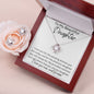 To My Beautiful Daughter - Amazing Woman - Love Knot Gift Set