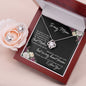 To My Mom - Moments With You - Love Knot Earring & Necklace Set