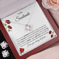 To My Soulmate - Precious - Love Knot Earring & Necklace Set