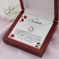 To My Soulmate - Precious - Love Knot Earring & Necklace Set