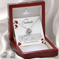 To My Soulmate - Precious - Love Knot Earring & Necklace Set