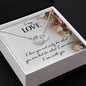 To My Love - When I'm With You - Interlocking Necklace