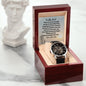 To My Dad - Hero - Men's Openwork Watch