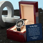 To My Man - More Time - Men's Openwork Watch