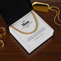 To My Man - True Love -  Cuban Link Chain