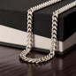 To My Amazing Son - Believe - Cuban Link Chain