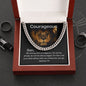 My Son - Courageous - Cuban Link Chain