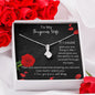 To My Gorgeous Wife - Love Forever - Alluring Beauty Necklace