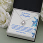 To My Precious Daughter - Love Knot Necklace