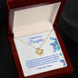 To My Precious Daughter - Love Knot Necklace