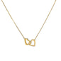 To My Daughter In Law - Family - Interlocking Hearts Necklace