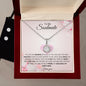 To My Soulmate - My Heart - Eternal Hope Necklace and Cubic Zirconia Earring Set
