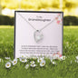 To My Granddaughter - Remember - Forever Love Necklace