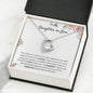 To My Daughter in Law - You Mean So Much To Me - Forever Love Necklace