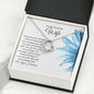 To My Amazing Wife - My Rock - Forever Love Necklace