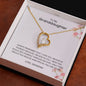 To My Granddaughter - Remember - Forever Love Necklace