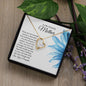 To My Amazing Mother - Strength - Forever Love Necklace