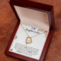 To My Daughter in Law - You Mean So Much To Me - Forever Love Necklace