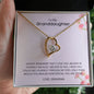 To My Granddaughter - Remember - Forever Love Necklace