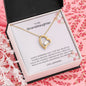 To My Granddaughter - Remember - Forever Love Necklace