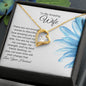 To My Amazing Wife - My Rock - Forever Love Necklace