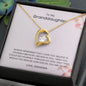 To My Granddaughter - Remember - Forever Love Necklace